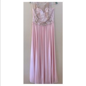 Dusty Rose Gown. Size 14. From Cinderella Divine.